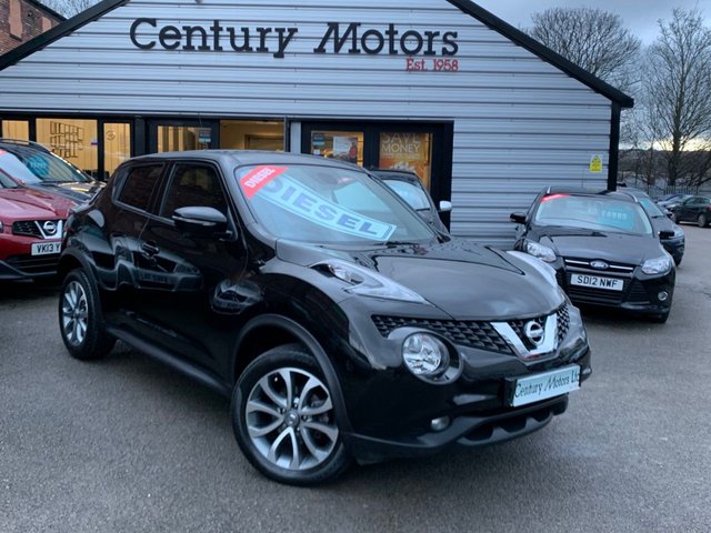 2016 66 Nissan Juke 1.5 DCI TEKNA 5d - LEATHER + SAT NAV