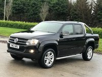 USED 2013 13 VOLKSWAGEN AMAROK 2.0 DC TDI HIGHLINE 4MOTION 180 BHP PRICE IS 13700+VAT 2740 TOTAL=16440