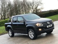 USED 2013 13 VOLKSWAGEN AMAROK 2.0 DC TDI HIGHLINE 4MOTION 180 BHP PRICE IS 13700+VAT 2740 TOTAL=16440