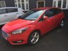 USED 2016 16 FORD FOCUS 1.0 ZETEC 5d 124 BHP 5 door, manual, petrol in a stunning colour and in excellent condition with ONLY 29000 miles, New MOT on purchase, Full Service History and &pound;20 annual road tax. Highly spec'd including 8' colour touch screen, advanced voice control sat nav, air con, bluetooth, USB, alloy wheels and rear privacy glass. FINANCE FROM ONLY &pound;130 PER MONTH*