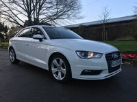 USED 2014 63 AUDI A3 1.4 TFSI SPORT 4d 139 BHP &pound;20 Yearly Road Tax & ULEZ Compliant !