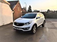 USED 2015 64 KIA SPORTAGE 2.0 CRDI KX-3 SAT NAV AUTO 4WD - 134 BHP This Diesel Automatic 4WD is in Excellent Condition and has only 33600 miles, Full Service History, New MOT, the Balance of Kia's 7 Year Warranty and is VAT Qualifying. Fantastic Specification includes, Heated Black Leather Seats, 7 Inch Touch Screen, Rear Parking Camera, Cruise Control, Climate Control, Sat Nav, Bluetooth, USB, Electric Panoramic Sunroof, Auto On Wipers & Lights and Privacy Glass. FINANCE FROM &pound;190 PER MONTH*