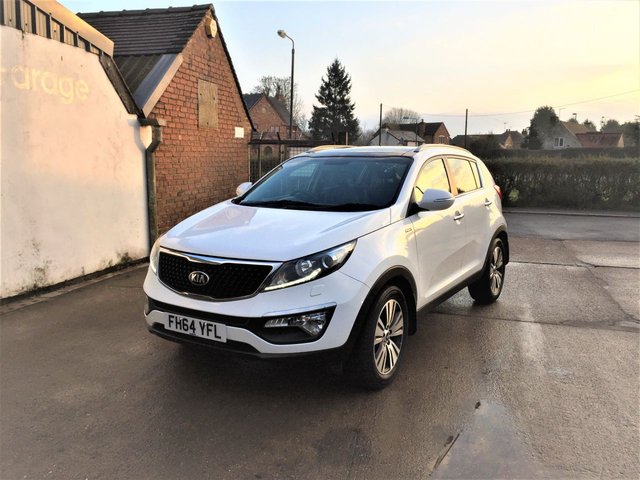 2015 64 Kia Sportage 2.0 CRDI KX-3 SAT NAV AUTO 4WD - 134 BHP