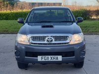 USED 2011 11 TOYOTA HI-LUX 2.5 HL2 4X4 D-4D DCB 142 BHP FULL SERVICE HISTORY + 3 KEYS