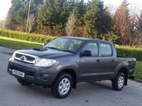 USED 2011 11 TOYOTA HI-LUX 2.5 HL2 4X4 D-4D DCB 142 BHP FULL SERVICE HISTORY + 3 KEYS