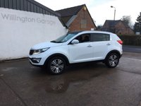 USED 2015 65 KIA SPORTAGE 1.7 CRDI 3 SAT NAV ISG 5d  This 5 door, manual, diesel is in Excellent Condition with Only 36300 Miles, Full Service History, MOT till 09/20, Balance of 7 Year Kia Warranty. Fantastic Specification includes Black Leather Heated Front & Rear Seats, Reversing Camera & Sensors, 7 Inch Touchscreen, Sat Nav, Bluetooth with Voice Recognition, Cruise Control, Dual Zone Air Conditioning, Electric Panoramic Sunroof & Advanced Anti Theft Alarm System. FINANCE FROM &pound;160 PER MONTH*