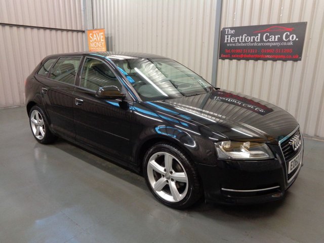 2012 62 Audi A3 1.6 SPORTBACK MPI TECHNIK 5d 101 BHP