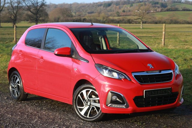 2017 17 Peugeot 108 1.2 PURETECH ALLURE 5d 82 BHP