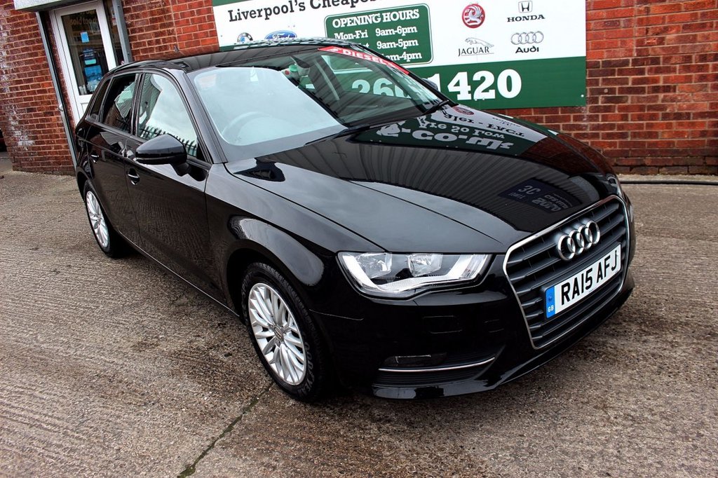 2015 15 AUDI A3 1.6 TDI SE TECHNIK 5d AUTO 109 BHP
