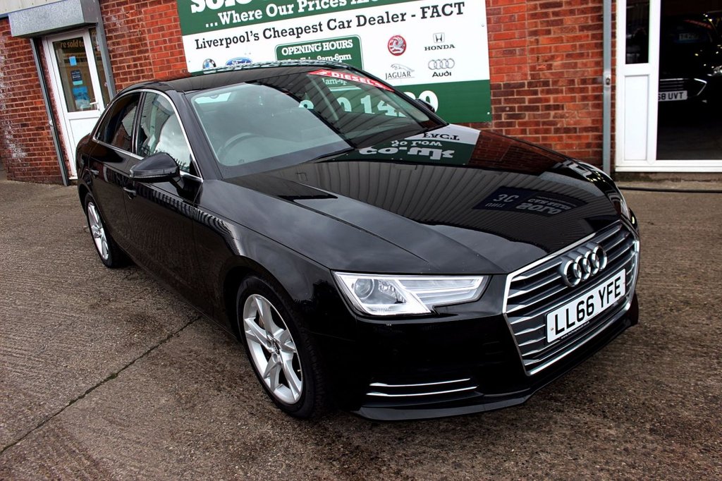 2016 66 AUDI A4 2.0 TDI ULTRA SPORT 4d 188 BHP