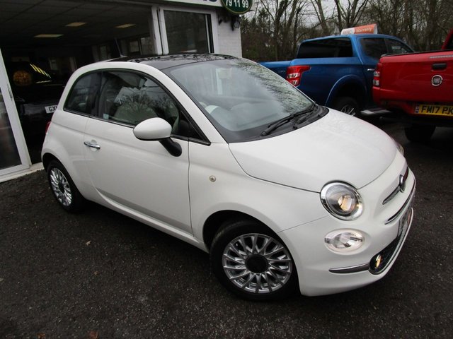 2017 17 Fiat 500 1.2 LOUNGE 3d 69 BHP NEW SHAPE