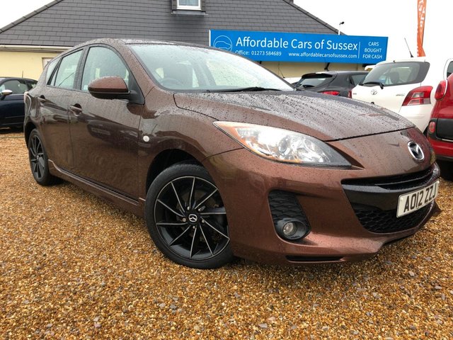 2012 12 Mazda 3 1.6 TAMURA 5d 103 BHP