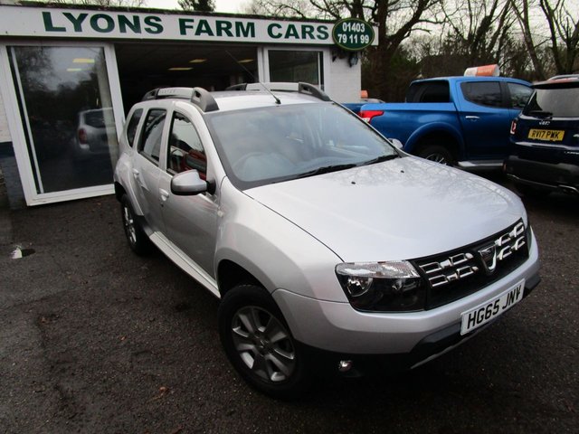 2015 65 Dacia Duster 1.5 LAUREATE DCI 5d 109 BHP
