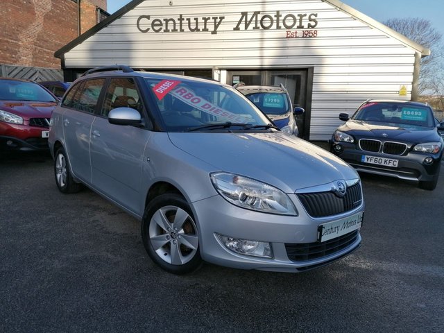 2014 63 Skoda Fabia 1.2 TDI CR GREENLINE 5d ESTATE - 83.1 MPG