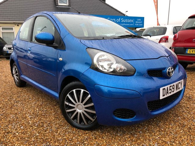 2009 59 Toyota Aygo 1.0 BLUE VVT-I 5d 67 BHP