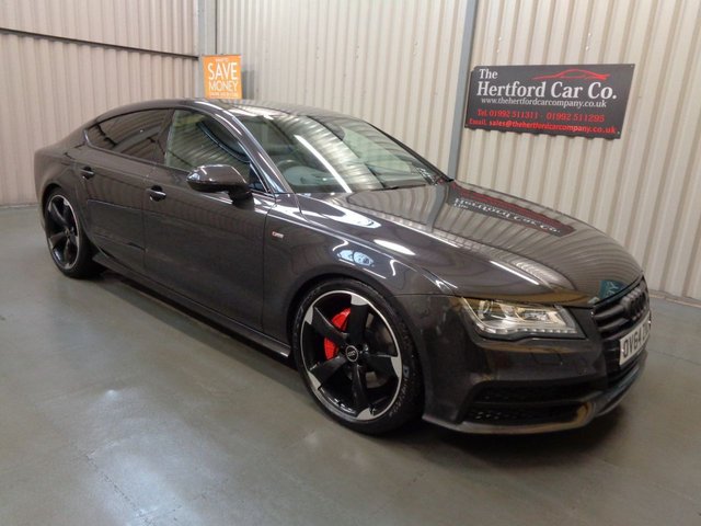 2014 64 Audi A7 3.0 TDI QUATTRO BLACK EDITION 5d 313 BHP