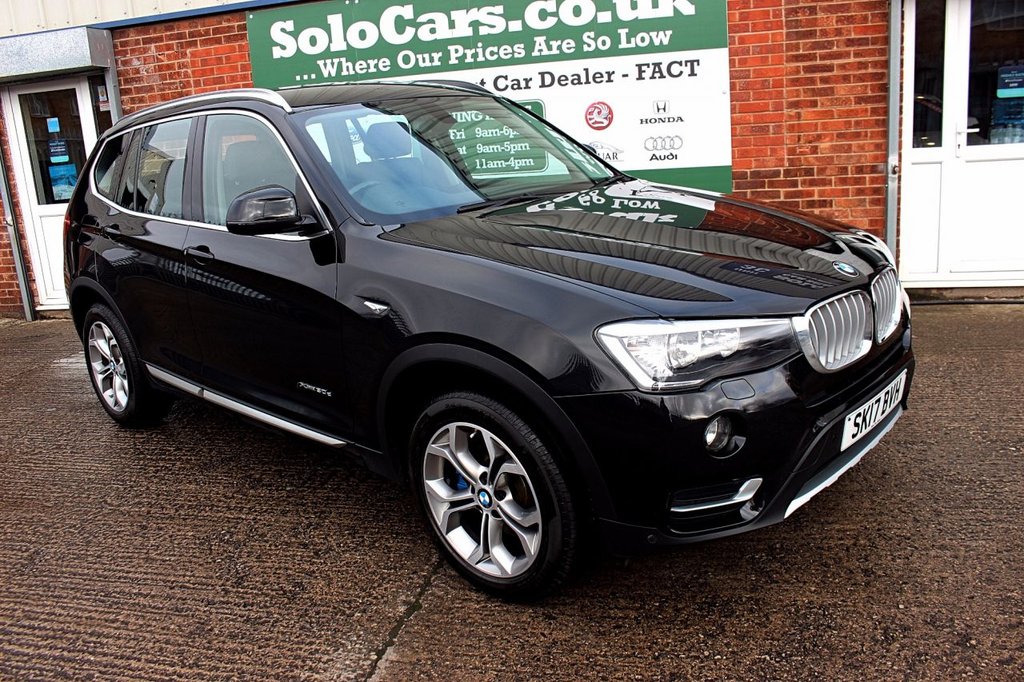 2017 17 BMW X3 3.0 XDRIVE30D XLINE 5d AUTO 255 BHP