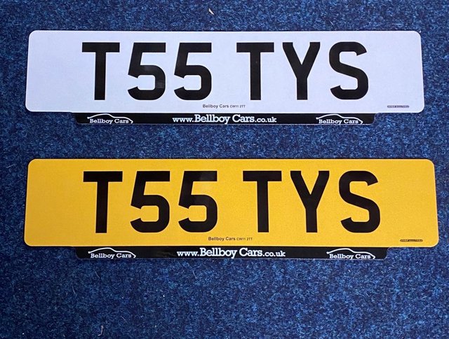 2019 Number PLATE
