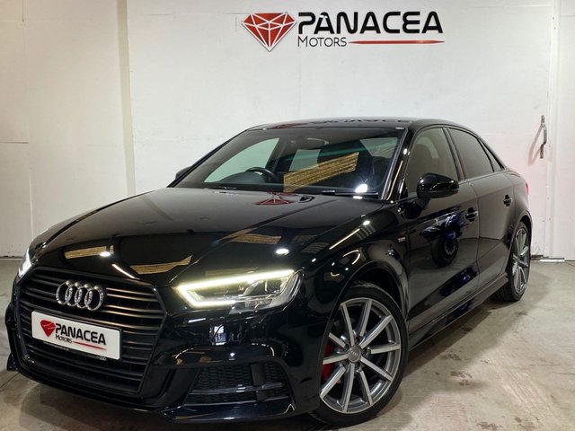 2017 17 Audi A3 1.4 TFSI BLACK EDITION 4d 148 BHP