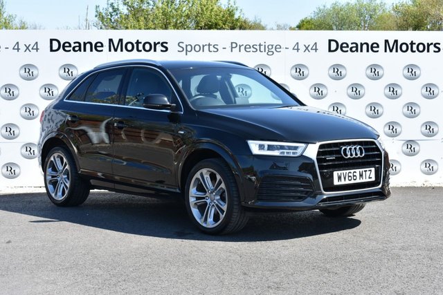 2016 66 Audi Q3 2.0 TDI QUATTRO S LINE PLUS 5d 148 BHP AUTO LOW MILEAGE MINT
