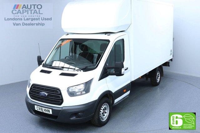 2018 18 FORD TRANSIT 2.0 350 129 BHP L4 XLWB EURO 6 ENGINE LUTON