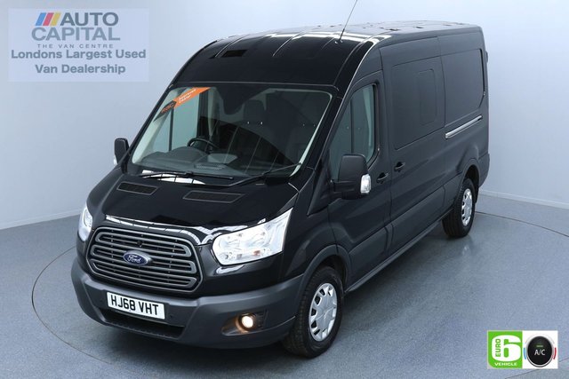 2018 68 FORD TRANSIT 2.0 350 TREND L3 H2 129 BHP 6 SEATS COMBI VAN EURO 6