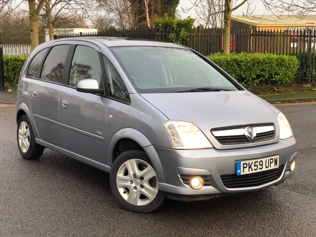 2009 59 Vauxhall Meriva 1.6 DESIGN 16V 5d 100 BHP