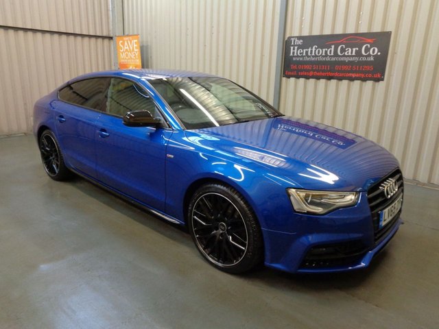2015 65 Audi A5 1.8 SPORTBACK TFSI BLACK EDITION PLUS 5d 175 BHP