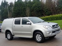 USED 2010 60 TOYOTA HI-LUX 2.5 HL3 4X4 D-4D DCB 142 BHP PRICE 7460 + VAT 1492 TOTAL = 8952