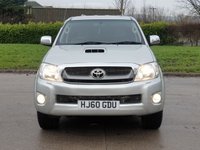 USED 2010 60 TOYOTA HI-LUX 2.5 HL3 4X4 D-4D DCB 142 BHP PRICE 7460 + VAT 1492 TOTAL = 8952