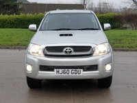 USED 2010 60 TOYOTA HI-LUX 2.5 HL3 4X4 D-4D DCB 142 BHP PRICE 7460 + VAT 1492 TOTAL = 8952