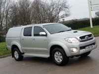 USED 2010 60 TOYOTA HI-LUX 2.5 HL3 4X4 D-4D DCB 142 BHP PRICE 7460 + VAT 1492 TOTAL = 8952