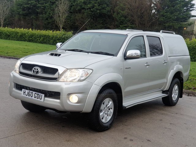 2010 60 Toyota HI-Lux 2.5 HL3 4X4 D-4D DCB 142 BHP