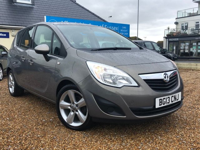 2013 13 Vauxhall Meriva 1.4 EXCLUSIV AC 5d 99 BHP