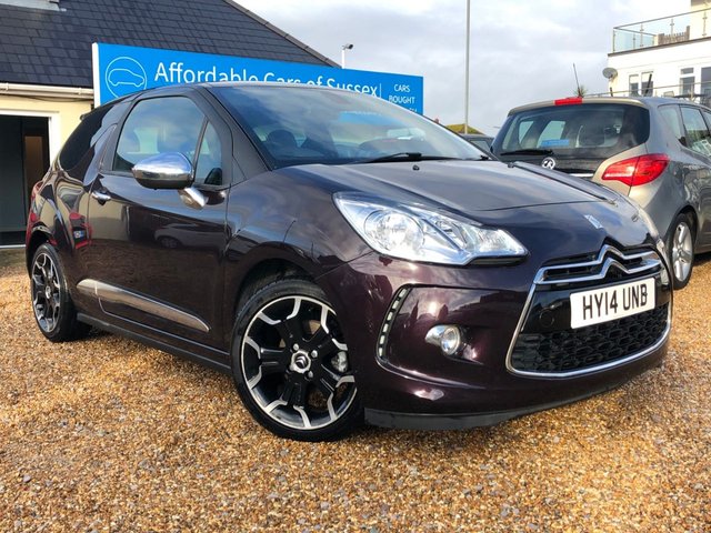 2014 14 Citroen DS3 1.6 E-HDI AIRDREAM DSPORT PLUS 3d 111 BHP