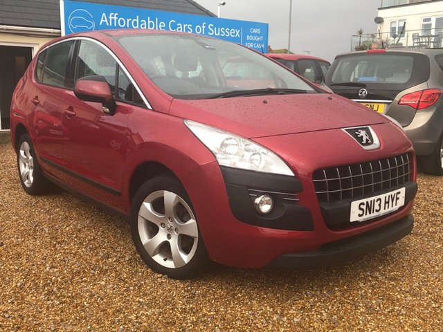 2013 13 Peugeot 3008 1.6 HDI ACTIVE 5d 115 BHP