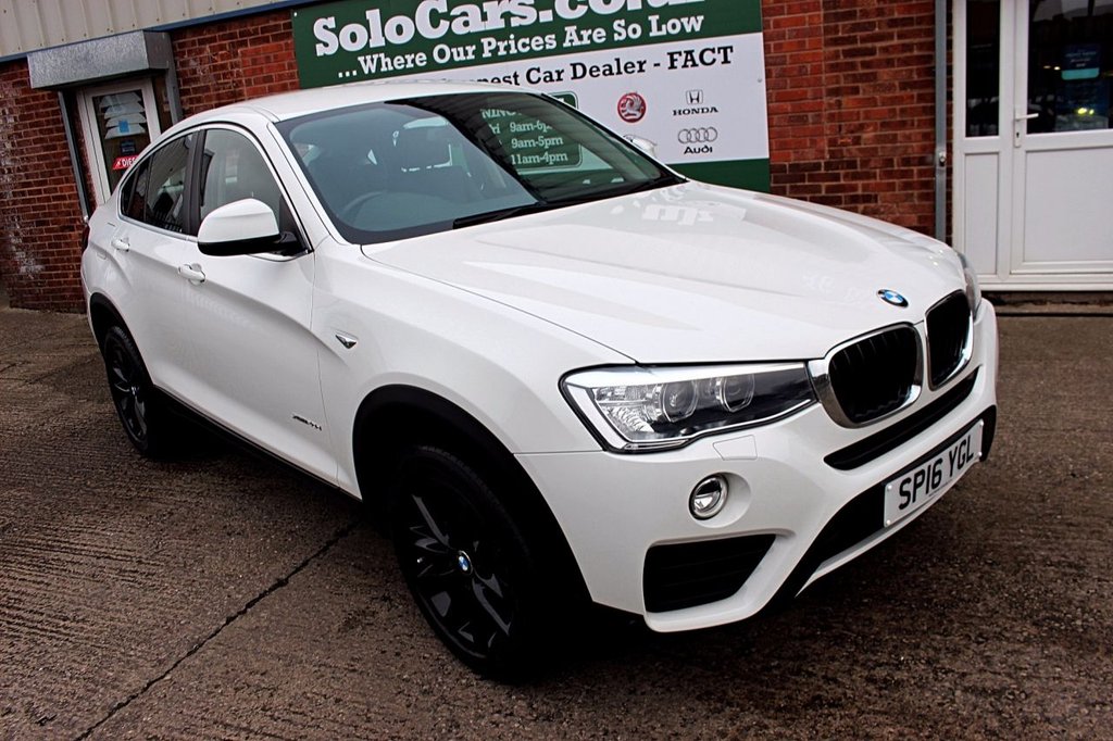 2016 16 BMW X4 2.0 XDRIVE20D SE 4d AUTO 188 BHP