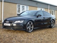 USED 2013 13 AUDI A7 3.0 TDI QUATTRO BLACK EDITION 5d 242 BHP www.suffolkcarcentre.co.uk - Located at Reydon