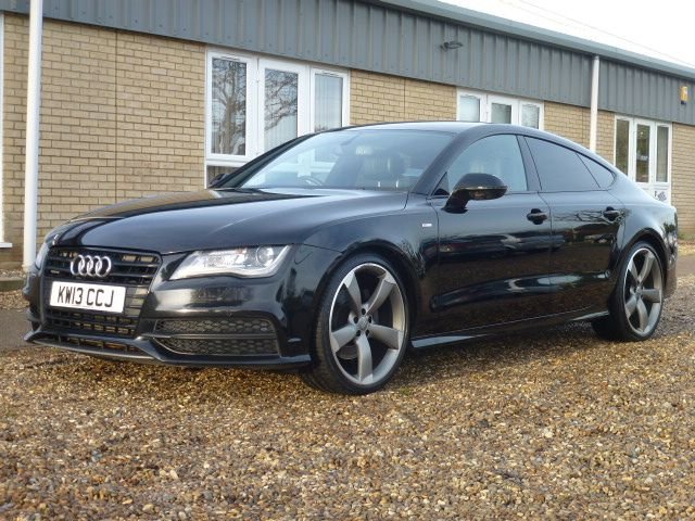 2013 13 Audi A7 3.0 TDI QUATTRO BLACK EDITION 5d 242 BHP