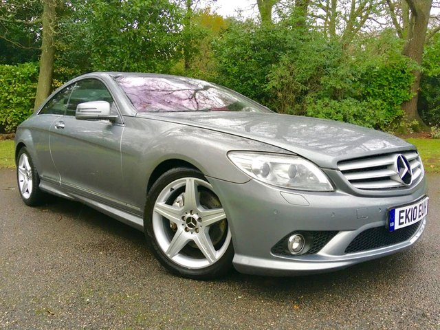 2010 10 Mercedes-Benz Cl 5.5 CL500 2d AUTO 387 BHP 2 OWNERS / GREAT MERC HISTORY