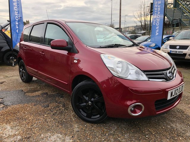 2012 12 Nissan Note 1.4 N-TEC PLUS 5d 88 BHP