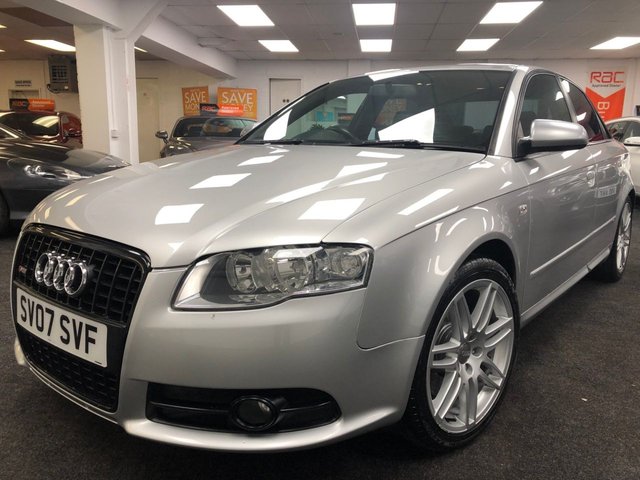 2007 07 Audi A4 2.0 T QUATTRO S LINE SPECIAL EDITION 4d 217 BHP