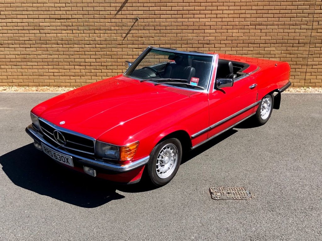 USED 1982 MERCEDES-BENZ SL 3.8 // 380 SL // Convertible // 218 BHP // px swap  