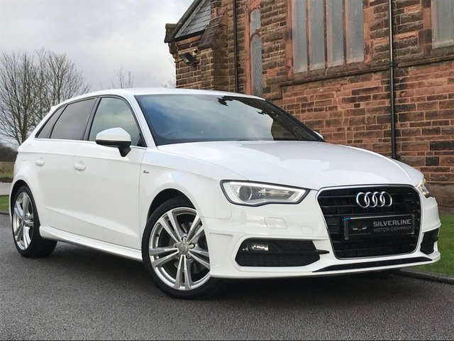 2016 16 Audi A3 2.0 TDI S LINE NAV 5d 182 BHP