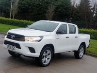 USED 2016 16 TOYOTA HI-LUX 2.4 ACTIVE 4WD D-4D DCB 148 BHP FULL SERVICE HISTORY ! NO VAT
