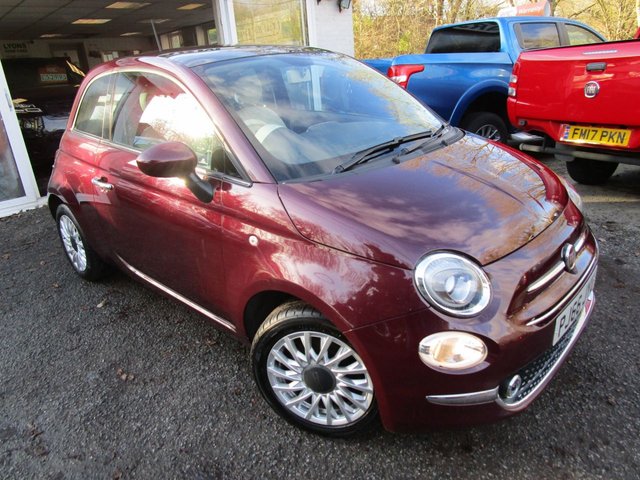 2016 66 Fiat 500 1.2 LOUNGE 3d 69 BHP NEW SHAPE