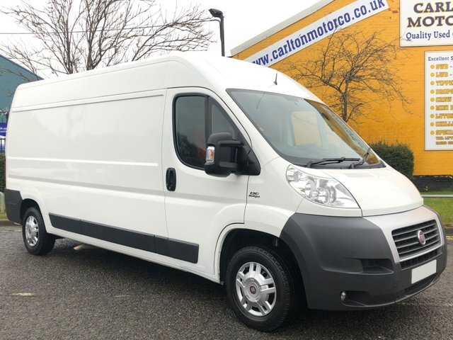 2013 13 Fiat Ducato 2.3JTD 130 Multijet LWB 35 L3 H2 Van Fwd Low Mileage 