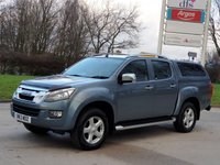 USED 2013 13 ISUZU D-MAX 2.5 UTAH D/C INT-COOLER TD  164 BHP MOST SERVICE HISTORY + LEATHER +