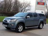 USED 2013 13 ISUZU D-MAX 2.5 UTAH D/C INT-COOLER TD  164 BHP MOST SERVICE HISTORY + LEATHER +