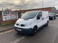USED 2014 14 RENAULT TRAFIC 2.0 SL27 SPORT DCI S/R P/V 115 BHP**LOW MILES 65K** 